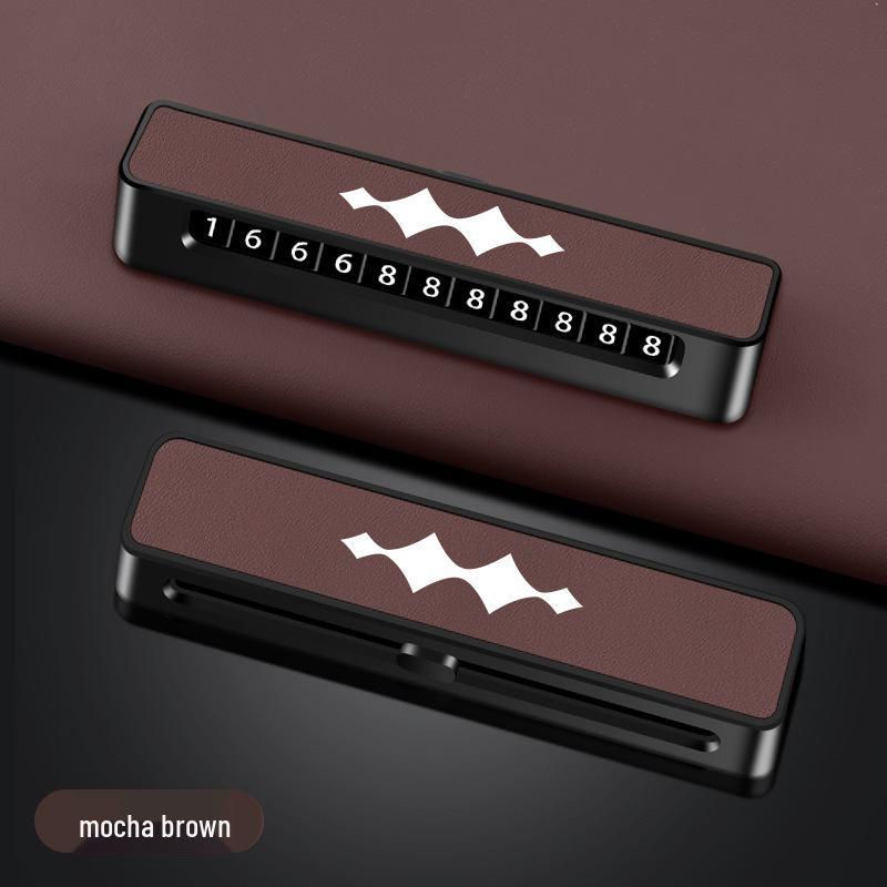 BYD Leopard Temporary Parking Number Plate - Compatible with Leopard Models 3, 5, and 8