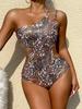 2025 Retro Long Sleeve One-Piece Bikini Cover-up for Women