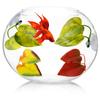 4PCS Set Realistic Betta Fish Leaf Lightweight Betta Fish Leaf Bed  Fish Tank Decor