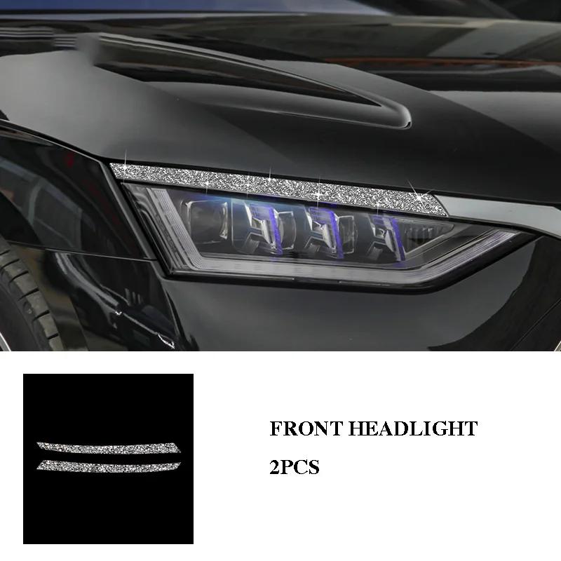 Pegatina de Modificación de Emblema Frontal y Piezas de Carrocería BYD HAN EV/DMi Decoración de Diamantes
