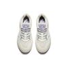 Anta Seaweed Shock Absorbing Wear Resistant Lightweight Increased Height Low Top Sneakers Women sneakers White Purple 922428011-2
