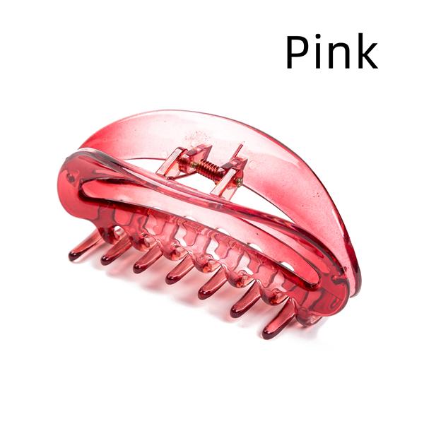 10cm Long Hair Claw Crabs for Hair Girls and Women Hair Clips Hair Accessories Brown Color Middle Aged Women Hairstyle