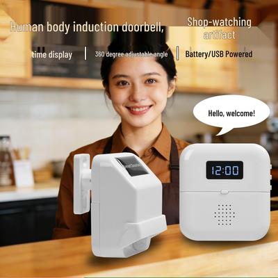 Chenji Welcome Doorbell: Visitor Sensor & Voice Broadcaster