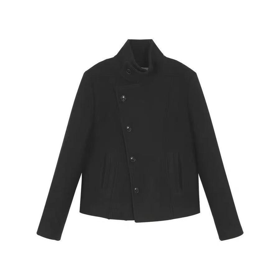 Strada Autunno Inverno Monocolore Cappotto Dolcevita da Donna Y2K Hip-hop Retro Harajuku Carino Casual Versatile Top da Donna