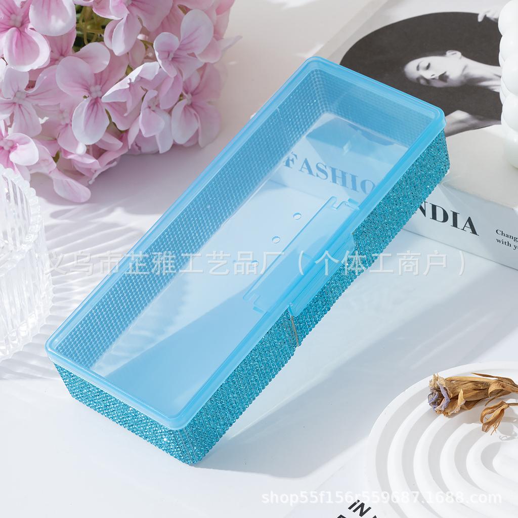 New Diamond Nail Art Storage Box Nail Art Jewelry Nail Diamond Jewelry Box Creative Storage Box