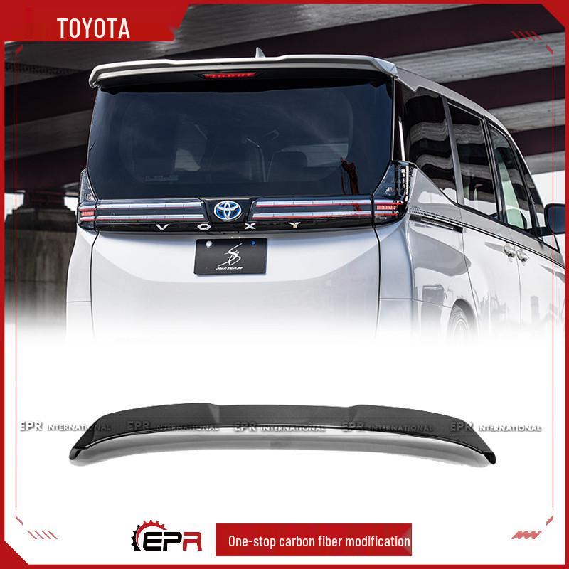 Carbon Fiber Rear Roof Spoiler for 2022 Toyota Voxy Noah 90