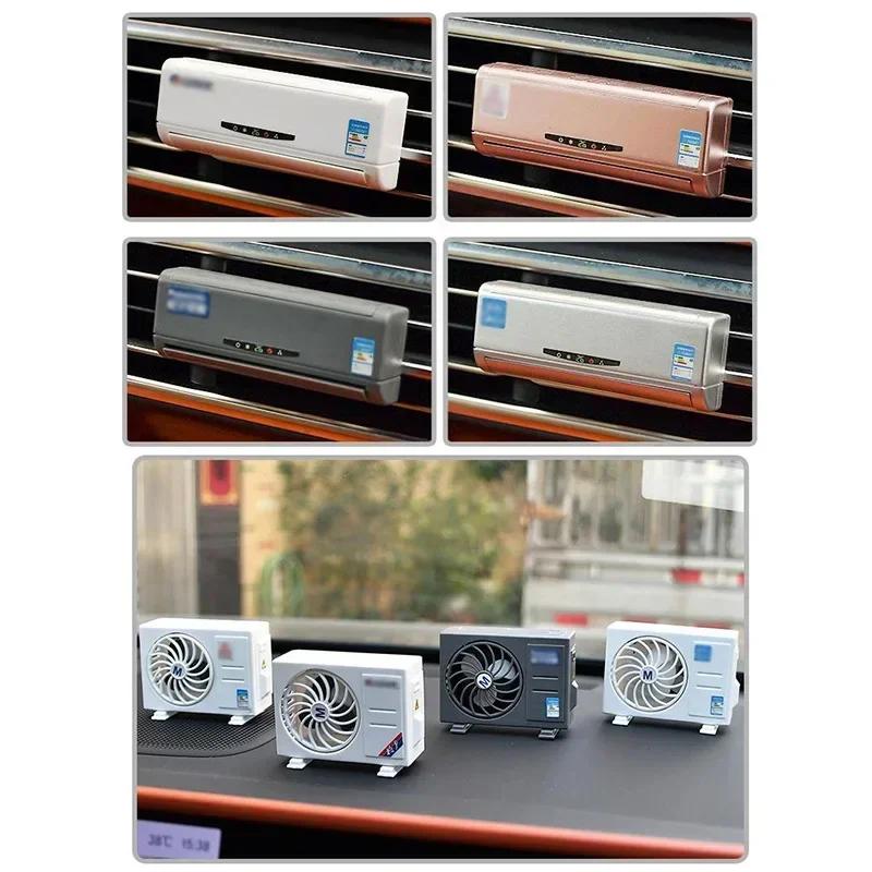 Car Outlet Air Freshener Air Conditioner Model Air Deodorization Fragrance Aromatherapy Ornaments Auto Interior Car Tools