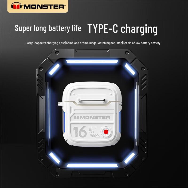 Monster XKT16 Semi-in-ear Bluetooth Earphones