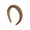 Colorful Full Diamond Popular Rhinestone Hair Accessories Headband For Women Boutique High-end Cotton Crystal Dot Hair Hoops