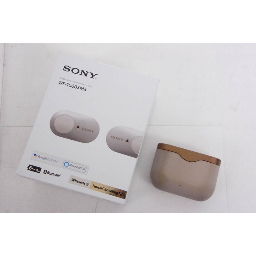 Used SONY WF-1000XM3 True Wireless Noise Cancelling Earphones with Bluetooth, Separate Left and Right Headphones, High-Resolution Audio