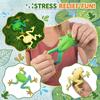 Soft Squeeze Frog Stress Relief Toy Realistic Stretchable Simulation Frog Shaped Fidget Toy for Relaxation and Fun Play
