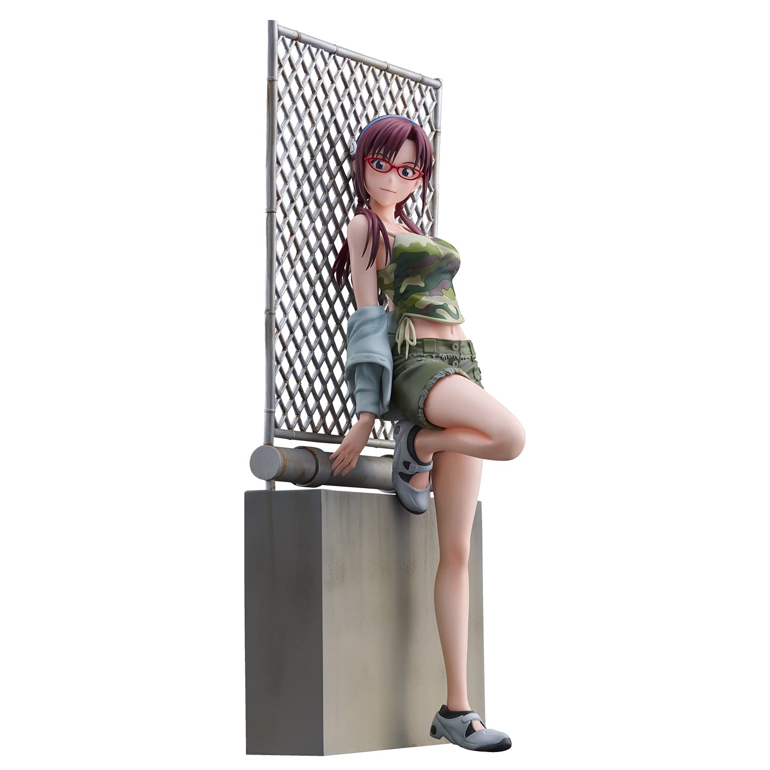 

Новая театральная фигурка Makinami Mari Illustrious PVC ABS окрашенная в полный размер Версия Evangelion без масштаба и