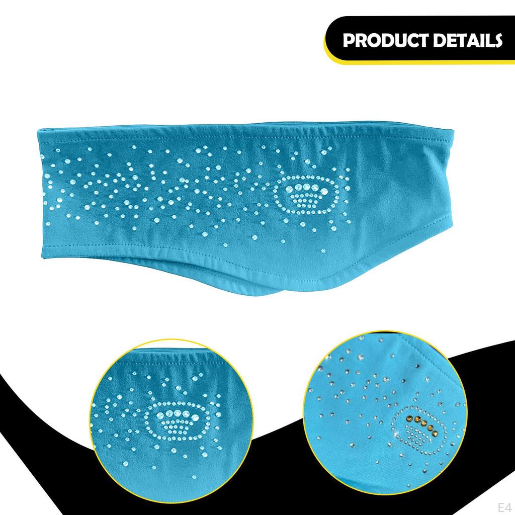 Fascia per capelli da pattinaggio artistico Leggera Calda Assorbente del sudore Attrezzatura per allenamento per Ciclismo Fitness