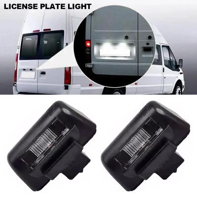 Car Rear Number Plate Lamp For Ford Transit MK6 MK7 1985-2013 For Ford Transit Connect 2002-2013 LED License Number Plate Light