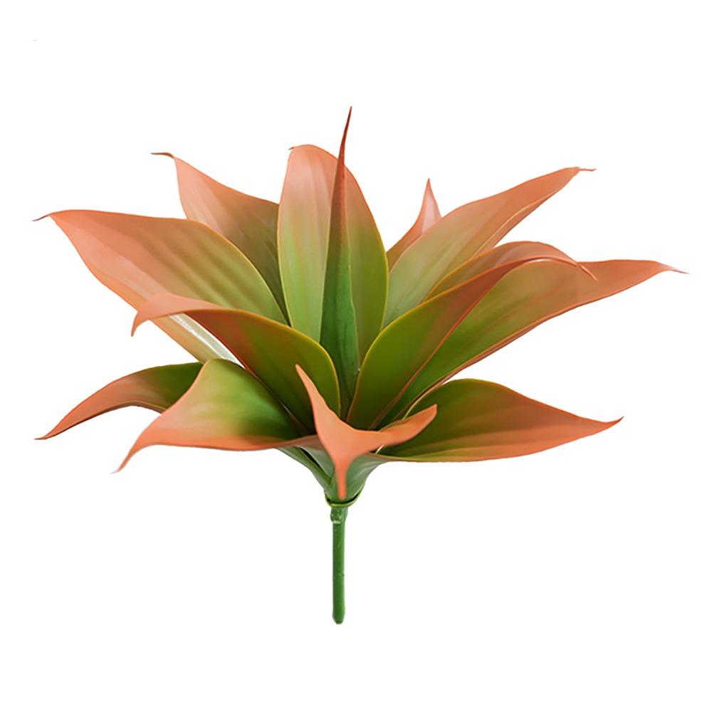

Green Agave Artificial Plant 12/15 Leaves Photo Props Simulation Plant Plastic Accessories Faux Agave Leaves Desktop Ornament