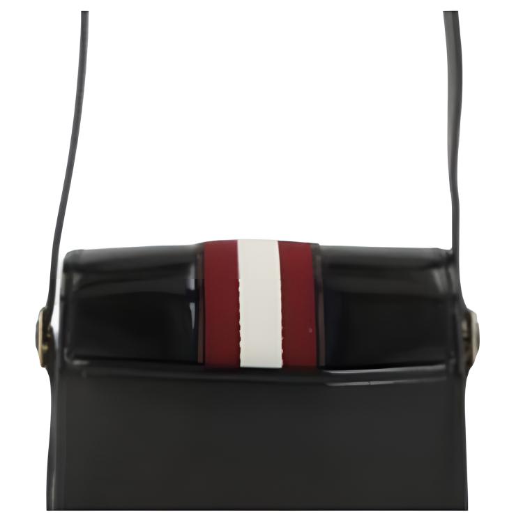 Bally Mini Shoulder Bag With Gold Hardware Women Bags Black WAC04TVT951U901O