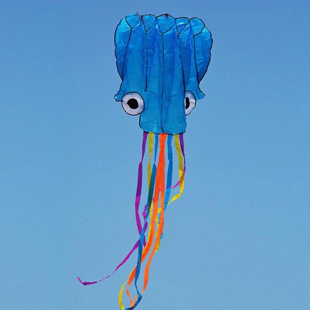 4m Octopus Kite Outdoor Wheel Kite Winder with 100m Twisted String Line Set
