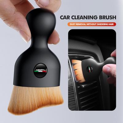Outil Brosse Douce de Nettoyage Intérieur de Voiture Accessoires Ramasse-Poussière Pour Abarth 500 595 695 124 Spider Panda 5CC TC
