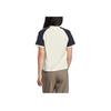 adidas Originals Sporty & Rich Women's Cream Navy 3-Stripes Short Sleeve T-Shirt IN5251