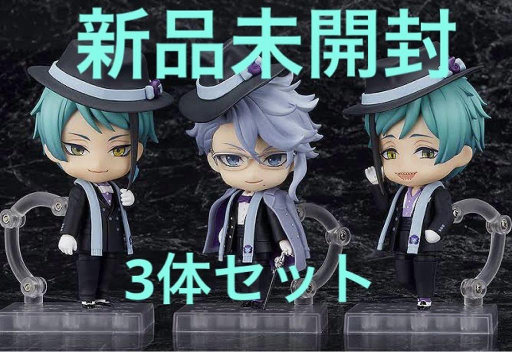 [USED] Twisted Wonderland Nendoroid Octavinelle, Azul, Floyd, Jade, and the Leech Brothers