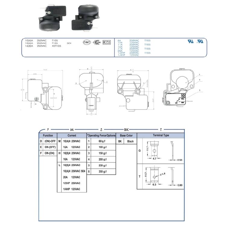 Kippschalter Passend für Gas-Terrassenheizstrahler für Tank-Top-Schrankheizung Außenhe