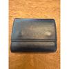 Used Product Name: CELINE Tri-fold Wallet Black Men's Women's