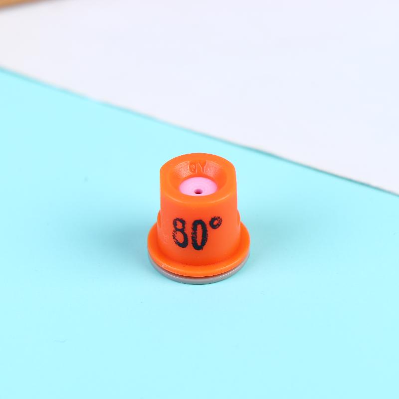 Ceramic Core 80 Degree Agricultural Sprayer Nozzle Ceramic Core Anti-drip Ceramic Hollow Cone Nozzle High Pressure Mist Nozzle