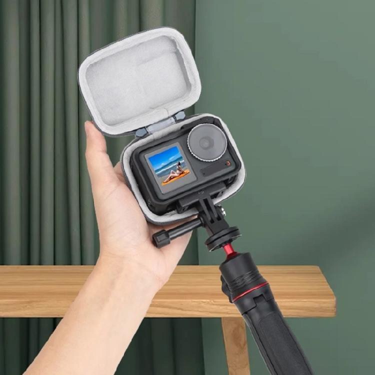 Waterproof Action Camera Storage Bag With Detachable Mounting Straps for Action5 /4/3 Travel Sports Equipment