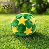 Lightweight Football Bag Portable Soccer Footbag for Kids Soft Juggling Ball Ball Handmade Colorful