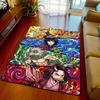 Demon Slayer Floor Rug Carpet Anime Theme Soft Touch Non Slip Base for Bedroom Living Room Home Interior -QJY