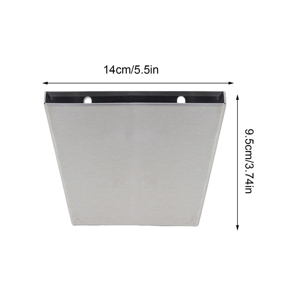 Wall Mounted Bottle Opener With Storage Bucket Alloy Ergonomic Magnetic Bottle Opener Modern Silver Beer Bottle Opener For Bar
