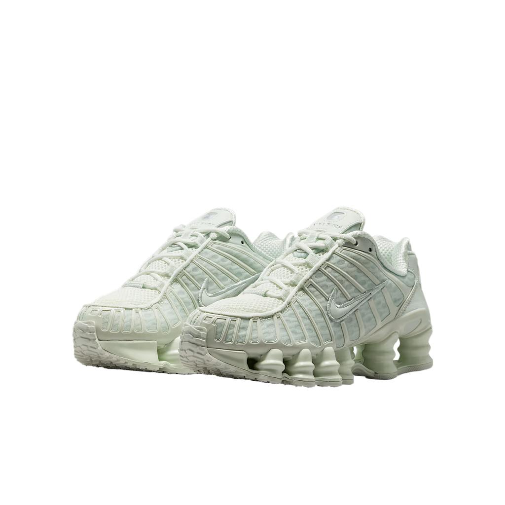 Nike Shox TL GS Spruce Aura Kids Sneakers Green Light-Silver Metallic-Silver IO4645-006