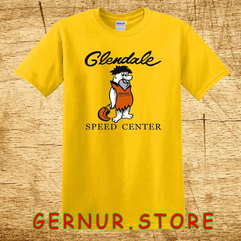 Glendale Speed Center Yellow Size S to 5XL S