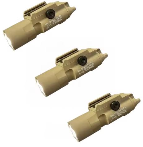 BEPAN TINSOL X300U-A Multi - Functional Tactical Light: Fits 20mm Rail, for Toy Airsoft Guns, Hunting, CS Matches & Wargames