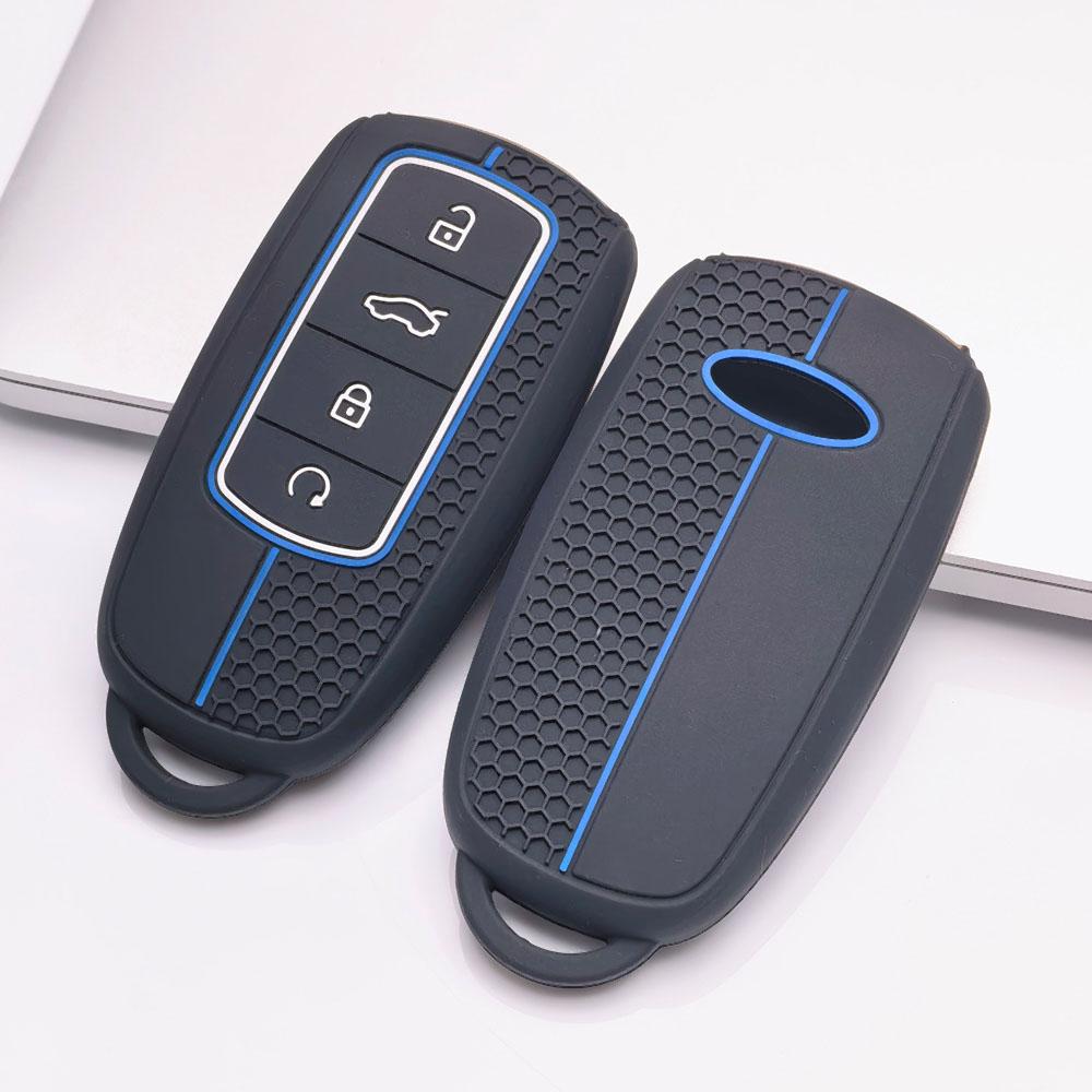 Silicone Key Fob Cover for Chery Tiggo 8 Pro Tiggo 7 Pro Omoda C5 Arrizo 8 for Exeed TXL TX LX VX Anti-Scratch Guard Shockproof Protection