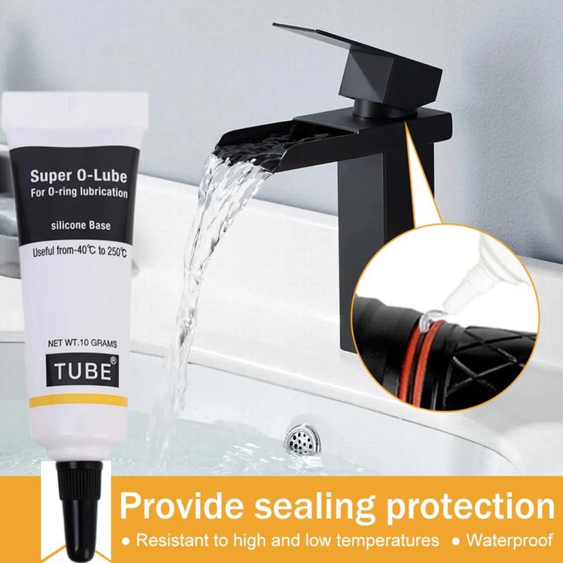 Silicone Grease ORing Grease Waterproof Seal Ring Lubricant for Coffee Machine Bathroom Equipment High Low Temperature Resistant