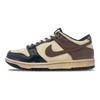 Nike Dunk Nízké Skateboardové Boty Odolné proti Oděru Unisex Mocha DD1391-100(Tým188-)