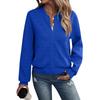 2024 New Autumn Long Sleeve Zipper Cardigan Solid Color Jacket