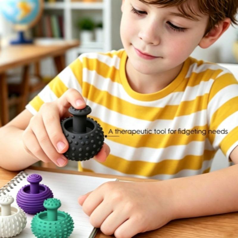 Silicone Sensory Fidget Toy – Stress-Relieving Thumb Joystick Toy