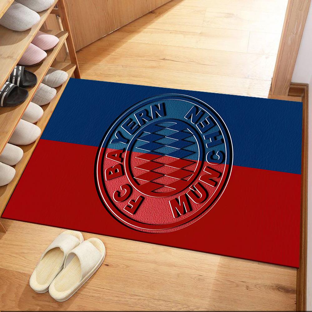 Bayern Munich Abstract Art Square Rugs Are a Great Choice for Living Rooms, Bedrooms, Home Décor, and As Gifts