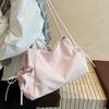 Женская сумка-тоут большой вместимости, корейская версия, новая тенденция 2025, повседневная сумка-тоут, модная, с высоким чувством стиля, сумка-шоппер для通勤