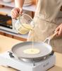 Induction-Compatible Non-Stick Crepe and Frying Pan with Maifan Stone Surface