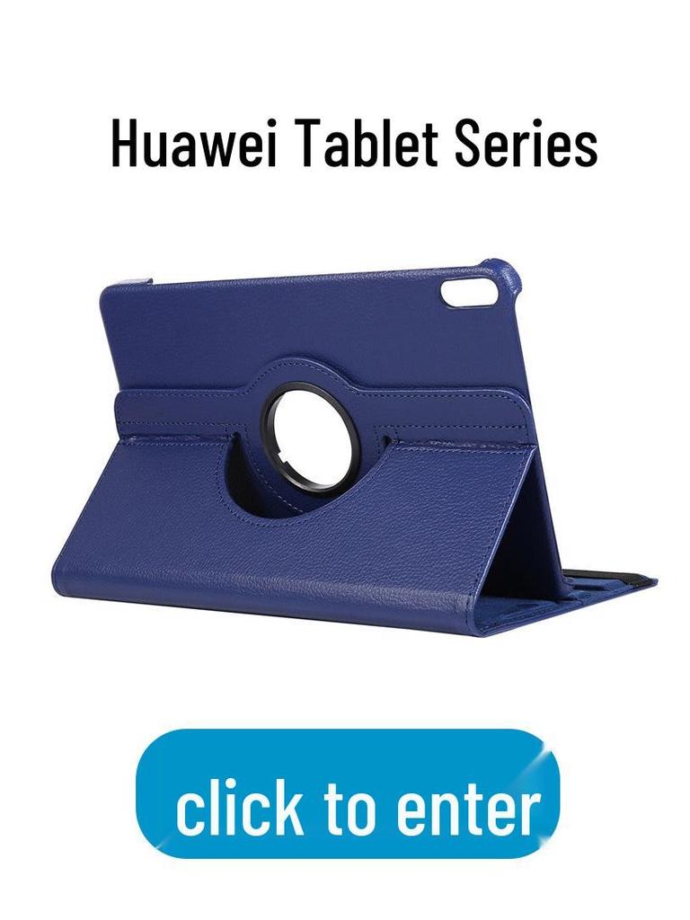 Huawei MatePad 10.4 Lychee Grain Rotating Protective Leather Case for Honor V6