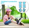Kids Knee Pads Elbow Pads Age 3-7 Toddler Boys Girls, 6 In 1 Protective Gear Safety Set with Wrist Guard for Skating Cycling Ne