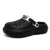 Fashion Light Men's Slippers 2024 Summer Chef Shoes for Men Outdoor Wading Sandals Soft Beach Antiskid Sports Men's Slippers Platform