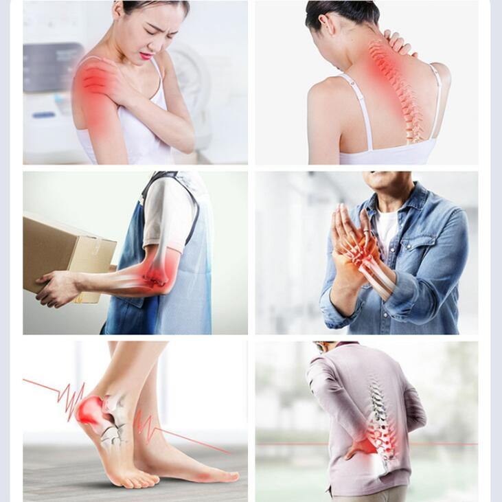 ZANG YAO Magnetisk Smertelindrende Plaster Selvvarmende For Nakkevirvler, Lendevirvler, Skuldre, Midje, Knær