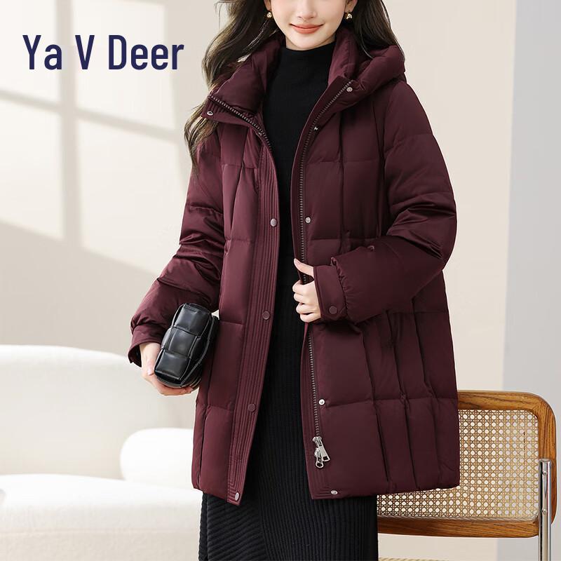 

Женский зимний утолщенный пуховик Yalu из атласа M