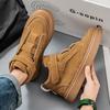 Shoes for Men Fashionable Suede High Top Casual Sneaker Outdoor Comfortable Non-slip Wear-resistant Men Short Boots Botas Hombre