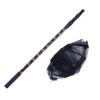 Aluminum Alloy Retractable Foldable Fishing Net Pole, Three-Section Lightweight Competition Pole