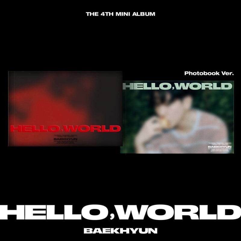 

BAEKHYUN - 4th Mini Album: Hello, World [Photobook Ver.] [2 types SET]
